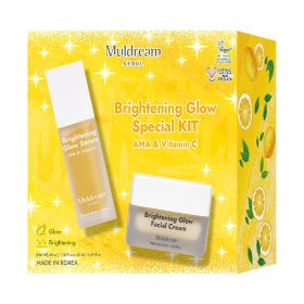 Muldrem Seoul Brightening Glow Special Kit AHA $ Vitamin C - Korean Skin Care