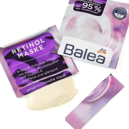 Balea, Retinol face mask (2x8 ml), 16 ml