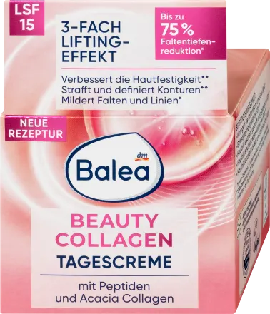 Balea, Beauty Collagen, Day Cream, SPF15, 50 ml