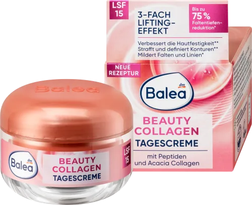 Balea, Beauty Collagen, Day Cream, SPF15, 50 ml