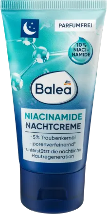 Balea, Niacinamide, night cream, 50 ml