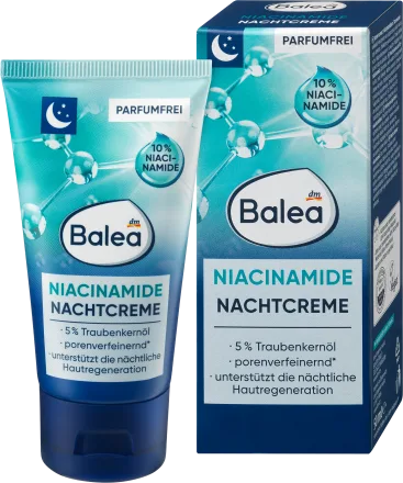 Balea, Niacinamide, night cream, 50 ml