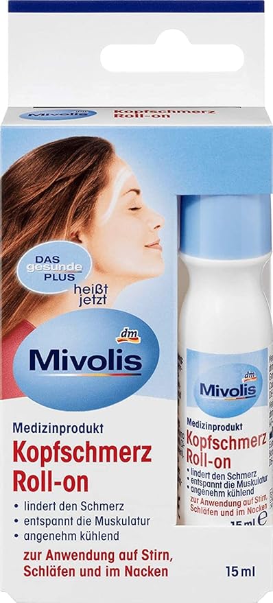 Mivolis Headache Roll-On, 15 ml