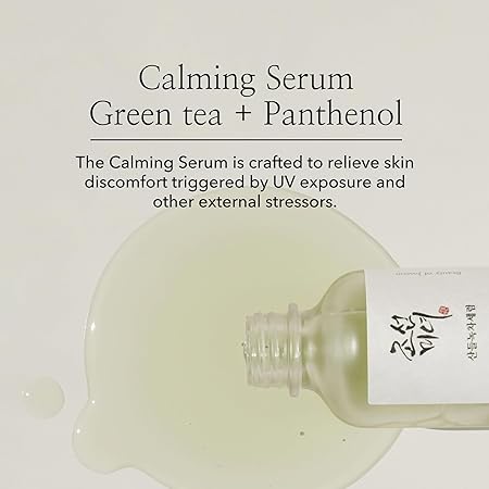 Beauty of Joseon Serum Line Calming Serum Green Tea + Panthenol, Korean Skincare