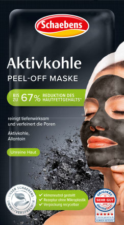 Schaebens Activated Carbon Peel Off Mask