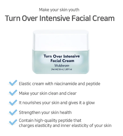 Muldream Seoul Turn Over Intensive Spatial KIT Niacinamide & Peptide - Korean Skin Care