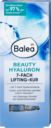 Balea, Beauty Hyaluron, Lifting Treatment (7x1 ml), 7 ml