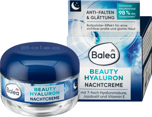 Balea, Beauty Hyaluron, Night Face Cream, 50 ml