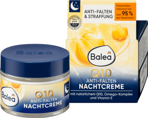 Balea, Q10 , Anti-wrinkle night cream , 50 ml