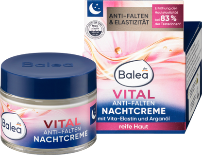 Balea, Vital, Anti wrinkle night cream, 50 ml