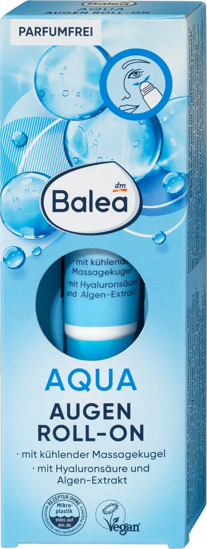 Balea, Eye Cream Aqua Eye Roll-On, 15 ml