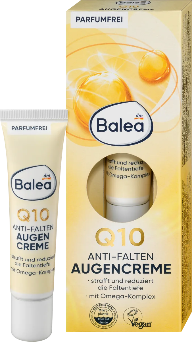 Balea Eye Cream Q10 Anti-Wrinkle, 15 ml