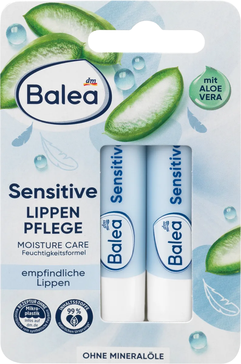 Balea, Lip Care Sensitive, 9.6 g