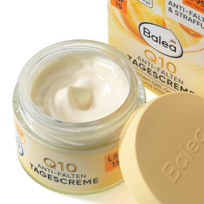 Balea, Q10, Day Cream, Anti-Wrinkle Face Cream, SPF15, 50 ml