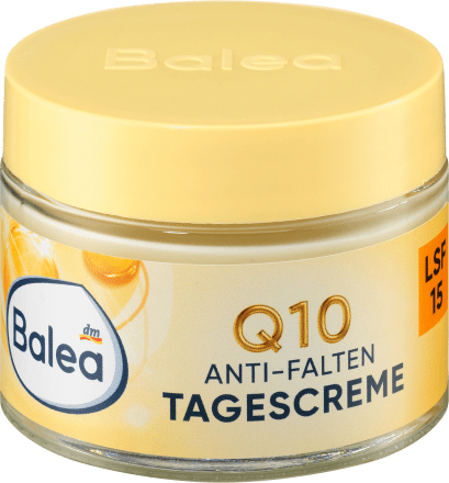 Balea, Q10, Day Cream, Anti-Wrinkle Face Cream, SPF15, 50 ml