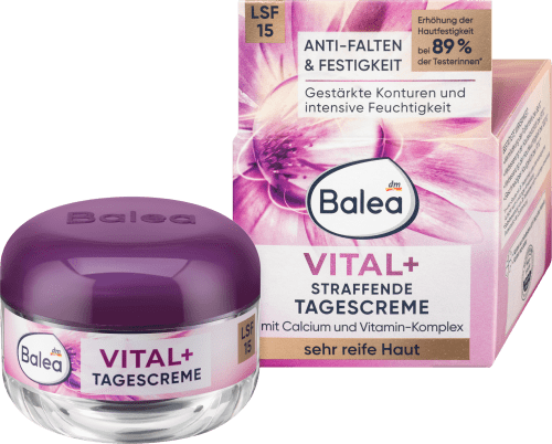 Balea, Vital+ Day Face Cream, SPF15, 50 ml