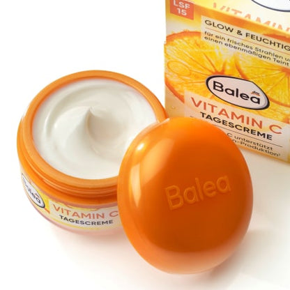 Balea, Vitamin C, Day Face Cream, SPF 15, 50 ml