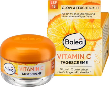 Balea, Vitamin C, Day Face Cream, SPF 15, 50 ml