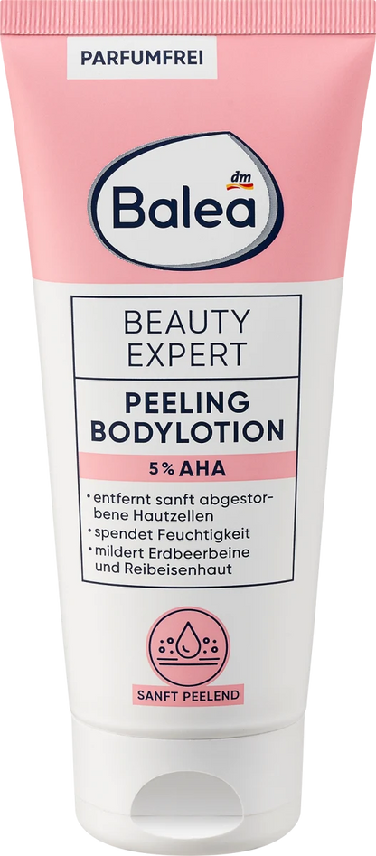 Balea Peeling body lotion Beauty Expert 5% AHA, 200 ml