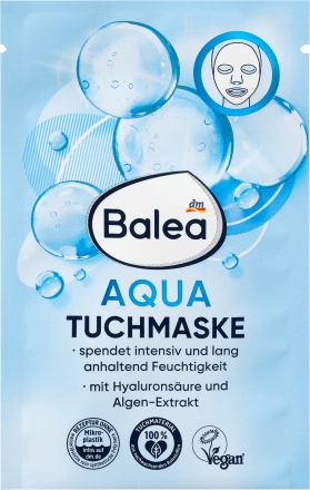 Balea, Aqua, Sheet mask, 1 pc