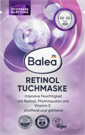 Balea, Retinol, Sheet mask, 1 pc