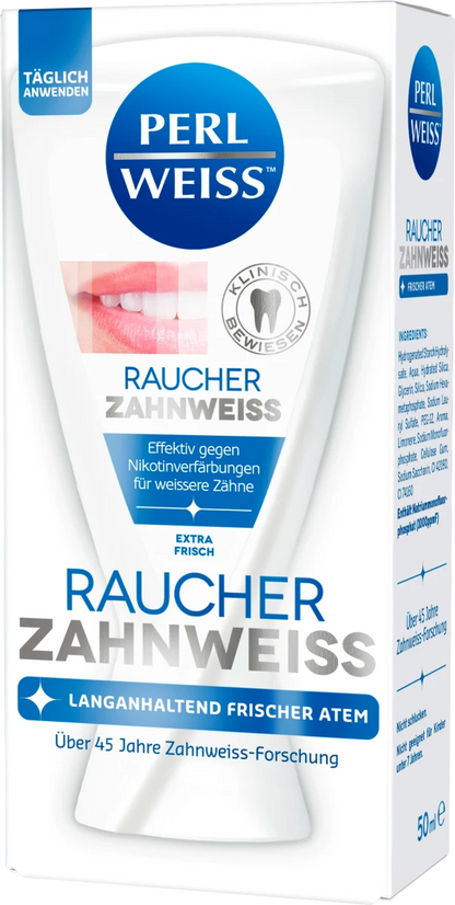 Perl Weiss Toothpaste Smoker's Tooth Whitening, 50 ml