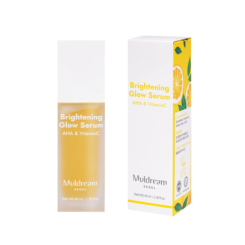 Muldrem Seoul Brightening Glow Special Kit AHA $ Vitamin C - Korean Skin Care